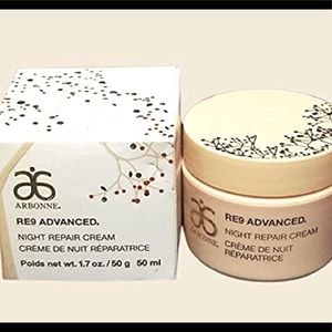 Arbonne RE9 Advanced Night Repair Cream NWT